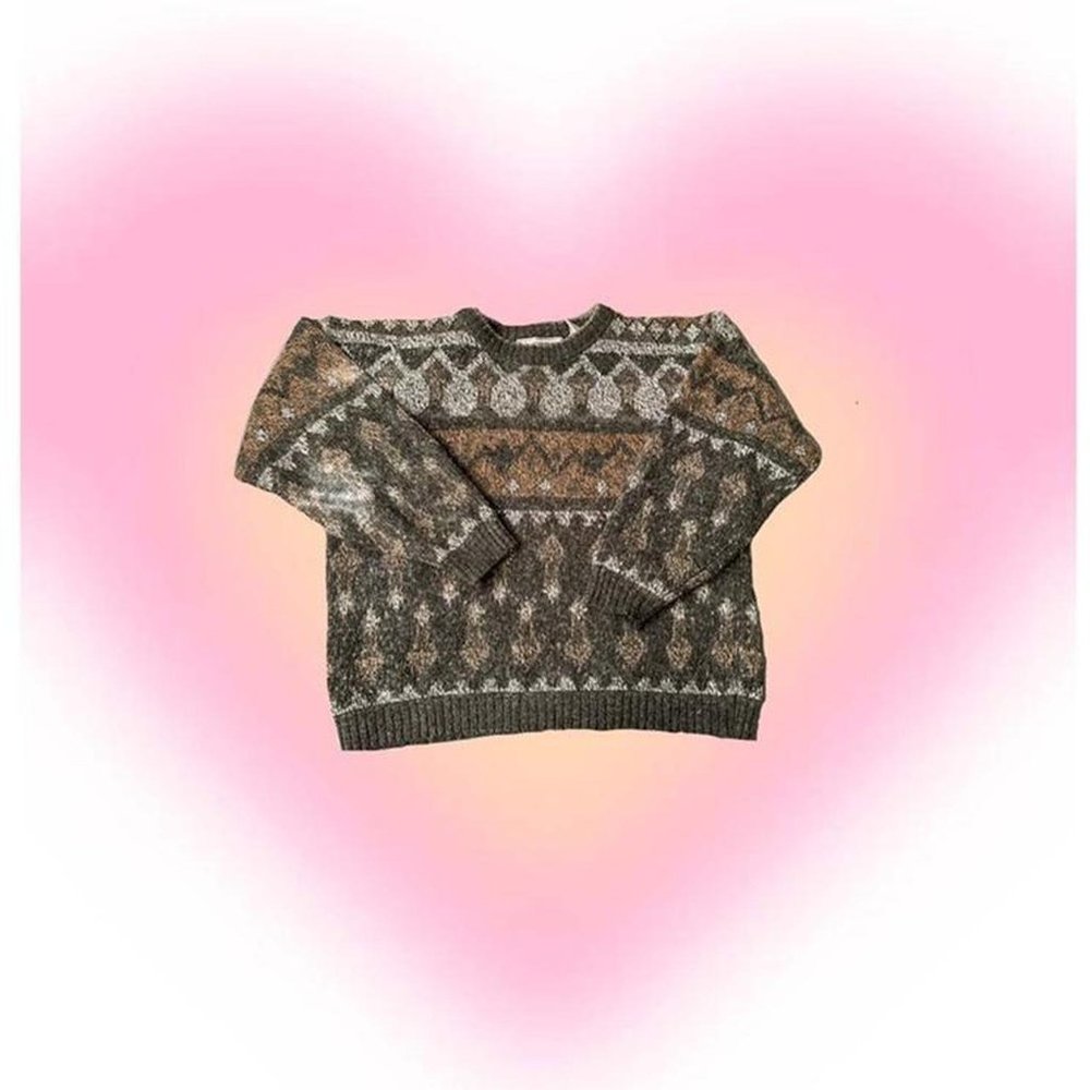 Vintage 90s Brown Crewneck